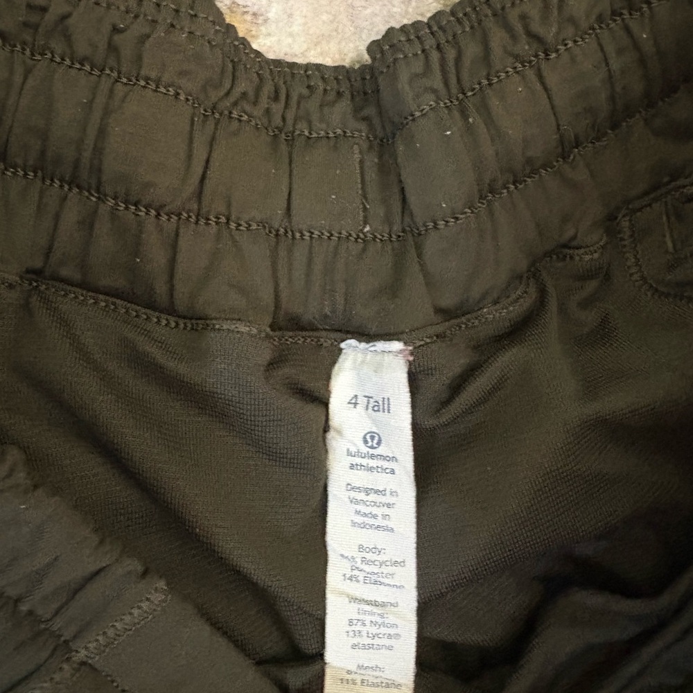 Lululemon Olive Green Women's Shorts - Picture 3 of 3